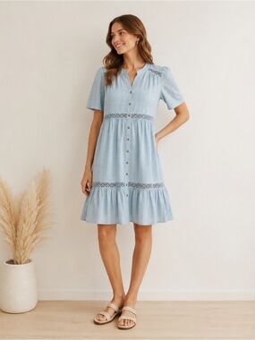 Knox rose lattice dress Medium